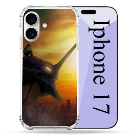 Coque Renforcée Magsafe Pour Iphone 17 Manga Evangelion