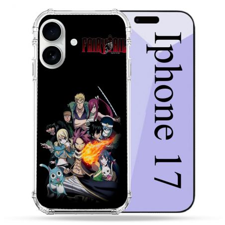 Coque Renforcée Magsafe Pour Iphone 17 Manga Fairy Tail Logo Team