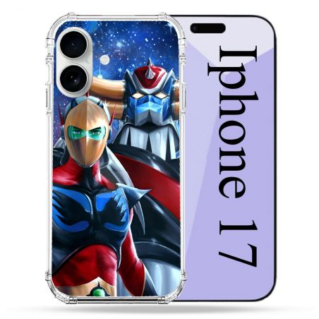 Coque Renforcée Magsafe Pour Iphone 17 Manga Goldorak