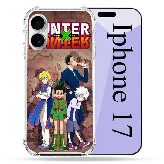 Coque Renforcée Magsafe Pour Iphone 17 Manga Hunter X Hunter Vintage