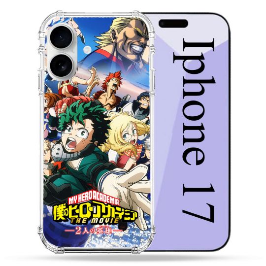 Coque Renforcée Magsafe Pour Iphone 17 Manga My Hero Academia Affiche