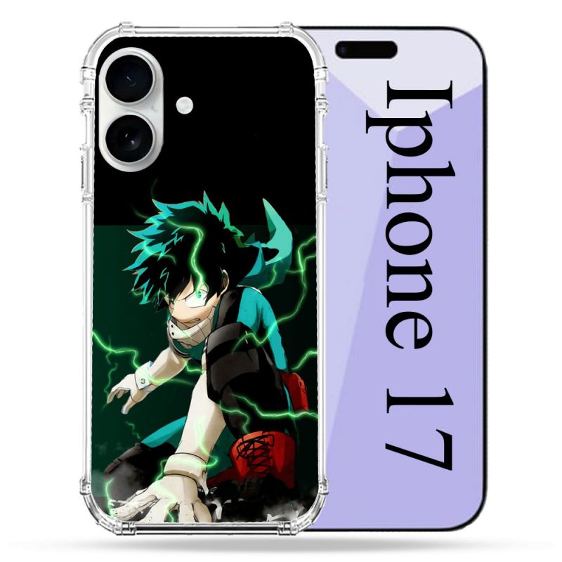 Coque Renforcée Magsafe Pour Iphone 17 Manga My Hero Academia Deku