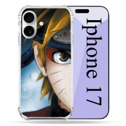 Coque Renforcée Magsafe Pour Iphone 17 Manga Naruto Blanc