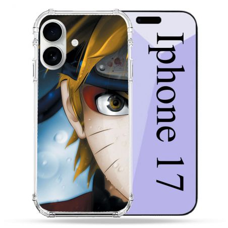 Coque Renforcée Magsafe Pour Iphone 17 Manga Naruto Blanc