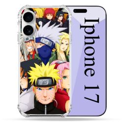 Coque Renforcée Magsafe Pour Iphone 17 Manga Naruto Team