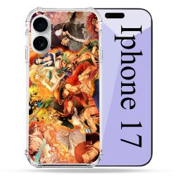 Coque Renforcée Magsafe Pour Iphone 17 Manga One Piece Nakama