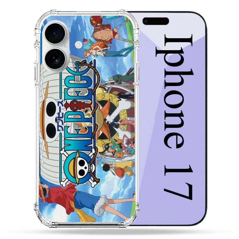 Coque Renforcée Magsafe Pour Iphone 17 Manga One Piece Sunny