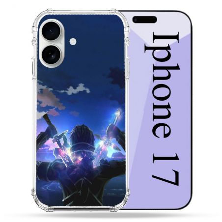 Coque Renforcée Magsafe Pour Iphone 17 Manga SAO sword Art Online Epee