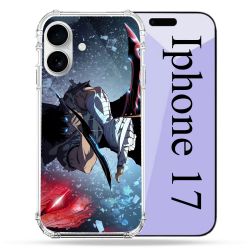 Coque Renforcée Magsafe Pour Iphone 17 Manga Solo Leveling Sung Epee