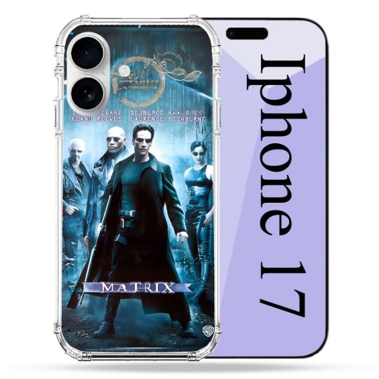 Coque Renforcée Magsafe Pour Iphone 17 Matrix Affiche