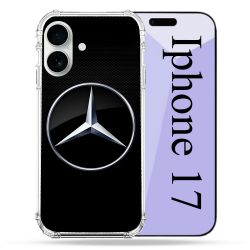 Coque Renforcée Magsafe Pour Iphone 17 Mercedes Carbone