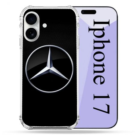 Coque Renforcée Magsafe Pour Iphone 17 Mercedes Carbone