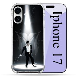Coque Renforcée Magsafe Pour Iphone 17 Michael Jackson Noir