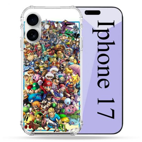 Coque Renforcée Magsafe Pour Iphone 17 Nintendo