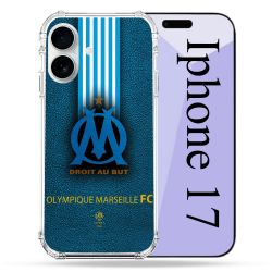 Coque Renforcée Magsafe Pour Iphone 17 Olympique Marseille OM Bande
