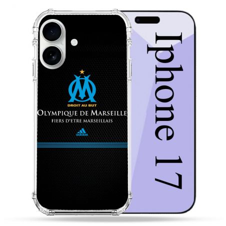 Coque Renforcée Magsafe Pour Iphone 17 Olympique Marseille OM Fier etre Marseillais