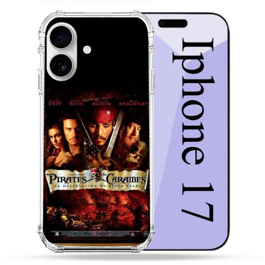 Coque Renforcée Magsafe Pour Iphone 17 Pirate Des Caraibes