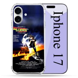 Coque Renforcée Magsafe Pour Iphone 17 Retour Vers Le Futur Affiche