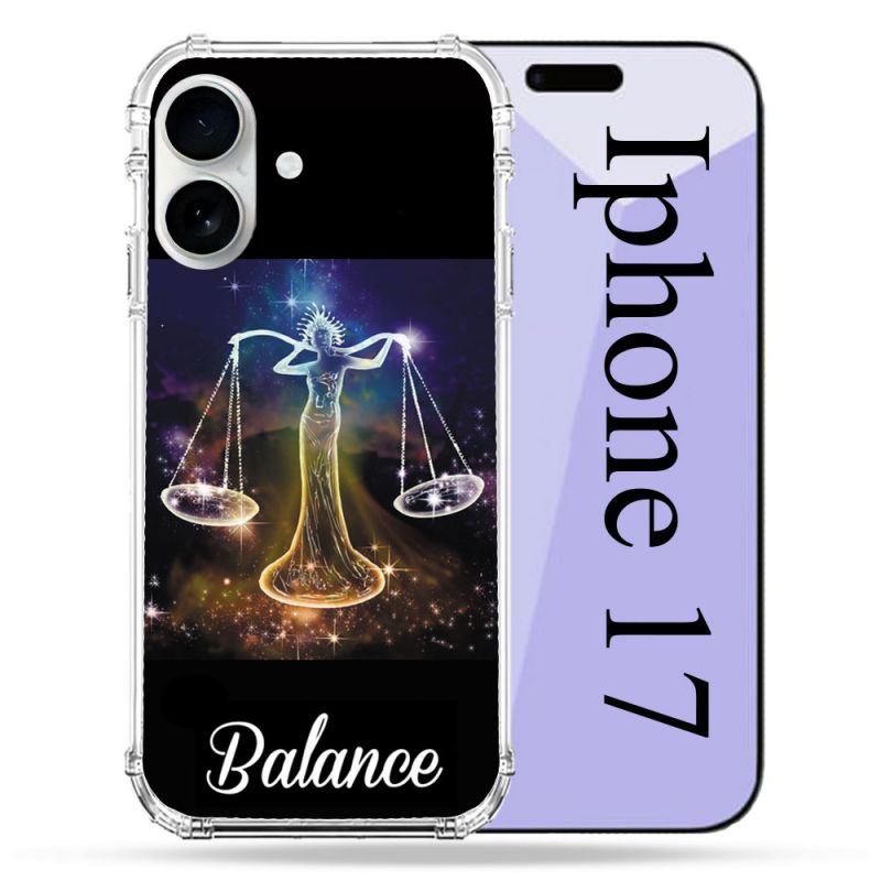 Coque Renforcée Magsafe Pour Iphone 17 Signe Zodiaque 2 Balance
