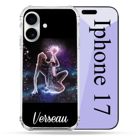 Coque Renforcée Magsafe Pour Iphone 17 Signe Zodiaque 2 Verseau