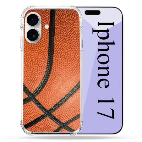 Coque Renforcée Magsafe Pour Iphone 17 Sport Ballon Basket