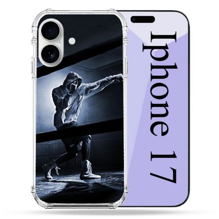 Coque Renforcée Magsafe Pour Iphone 17 Sport Boxe Poing