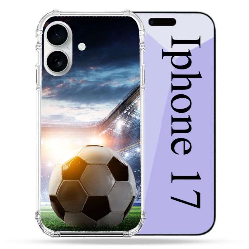 Coque Renforcée Magsafe Pour Iphone 17 Sport Football Stade