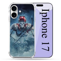 Coque Renforcée Magsafe Pour Iphone 17 Sport Hockey Squelette