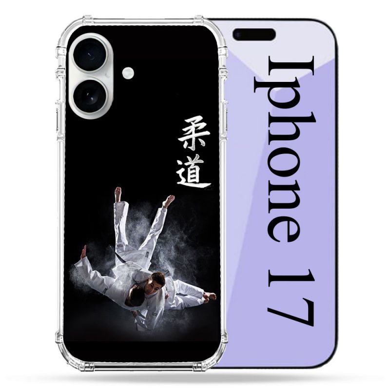 Coque Renforcée Magsafe Pour Iphone 17 Sport Judo Noir