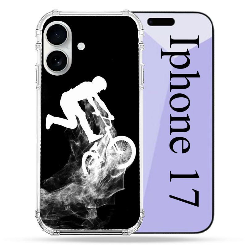 Coque Renforcée Magsafe Pour Iphone 17 Sport VTT Noir