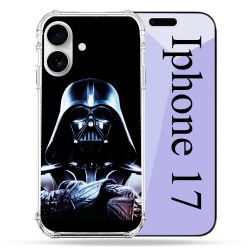 Coque Renforcée Magsafe Pour Iphone 17 Star Wars - Dark Vador Noir