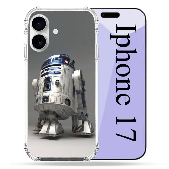 Coque Renforcée Magsafe Pour Iphone 17 Star Wars - R2D2