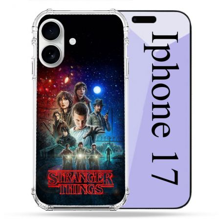 Coque Renforcée Magsafe Pour Iphone 17 Stranger Things Affiche 1