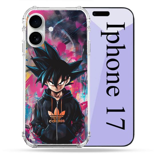 Coque Renforcée Magsafe Pour Iphone 17 Street Art Sangoku