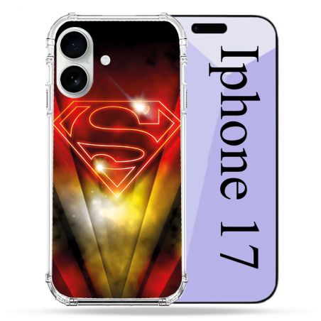 Coque Renforcée Magsafe Pour Iphone 17 Superman Logo
