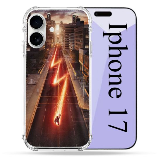 Coque Renforcée Magsafe Pour Iphone 17 The Flash City