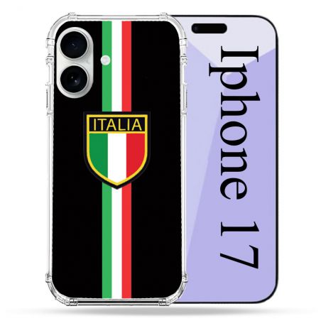 Coque Renforcée Magsafe Pour Iphone 17 Voyage Italie 3 Noir