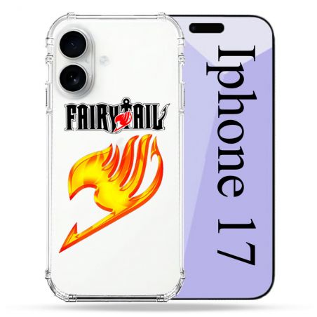 Coque Renforcée Transparente Pour Iphone 17 Fairy Tail