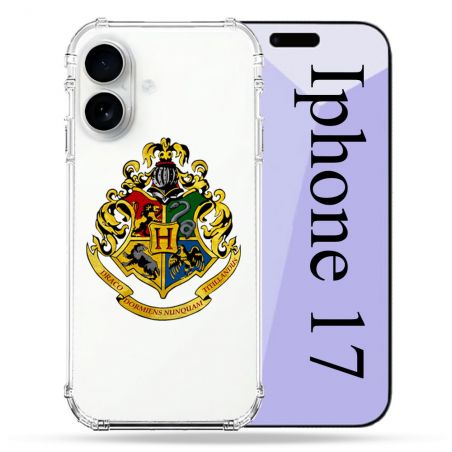 Coque Renforcée Transparente Pour Iphone 17 Harry Potter Poudlard