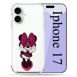 Coque Renforcée Transparente Pour Iphone 17 Minnie
