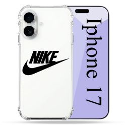 Coque Renforcée Transparente Pour Iphone 17 Nike