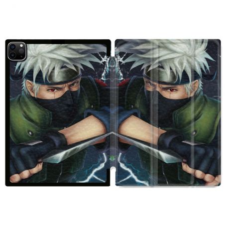 Coque Renforcée Pour Ipad Pro 11 M4 2024 Manga Naruto Kakashi