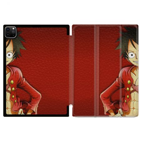 Coque Renforcée Pour Ipad Pro 11 M4 2024 Manga One Piece Luffy