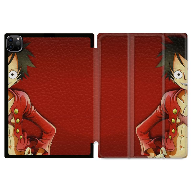 Coque Renforcée Pour Ipad Pro 11 M4 2024 Manga One Piece Luffy