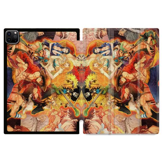 Coque Renforcée Pour Ipad Pro 11 M4 2024 Manga One Piece Nakama