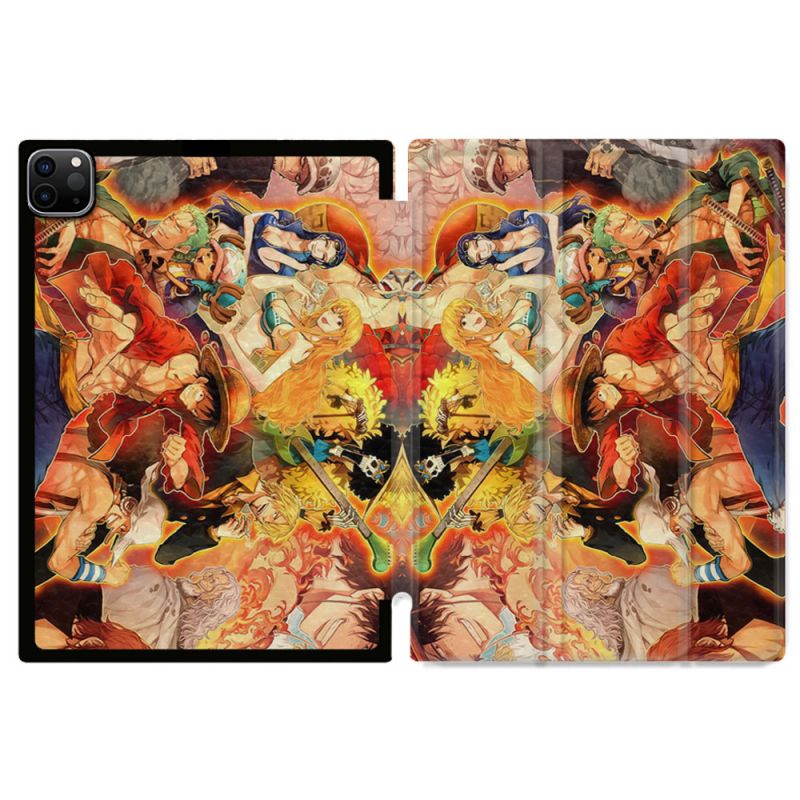 Coque Renforcée Pour Ipad Pro 11 M4 2024 Manga One Piece Nakama