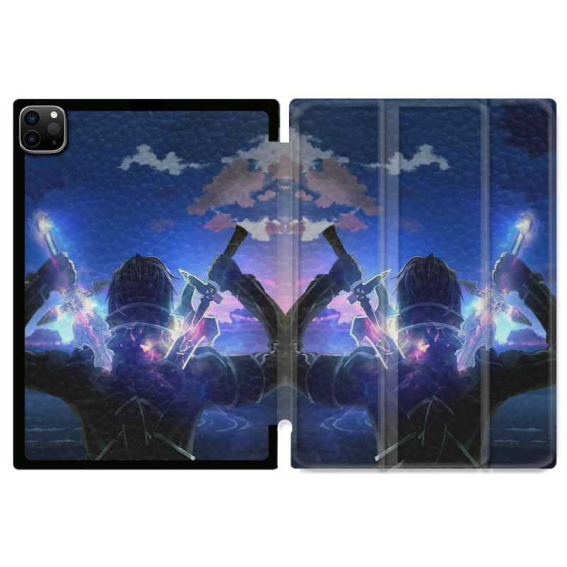 Coque Renforcée Pour Ipad Pro 11 M4 2024 Manga SAO sword Art Online Epee