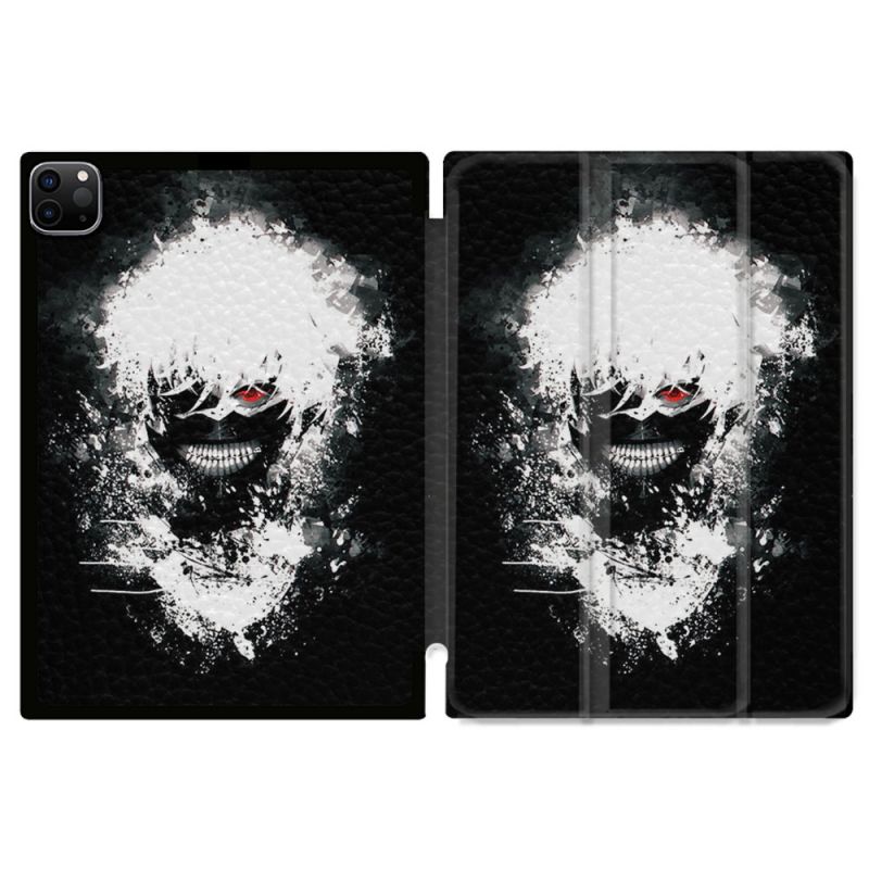 Coque Renforcée Pour Ipad Pro 11 M4 2024 Manga Tokyo Ghoul Kaneki Tag