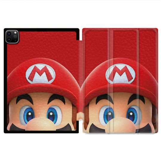 Coque Renforcée Pour Ipad Pro 11 M4 2024 Mario Rouge