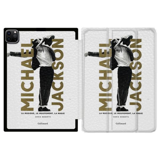 Coque Renforcée Pour Ipad Pro 11 M4 2024 Michael Jackson Blanc